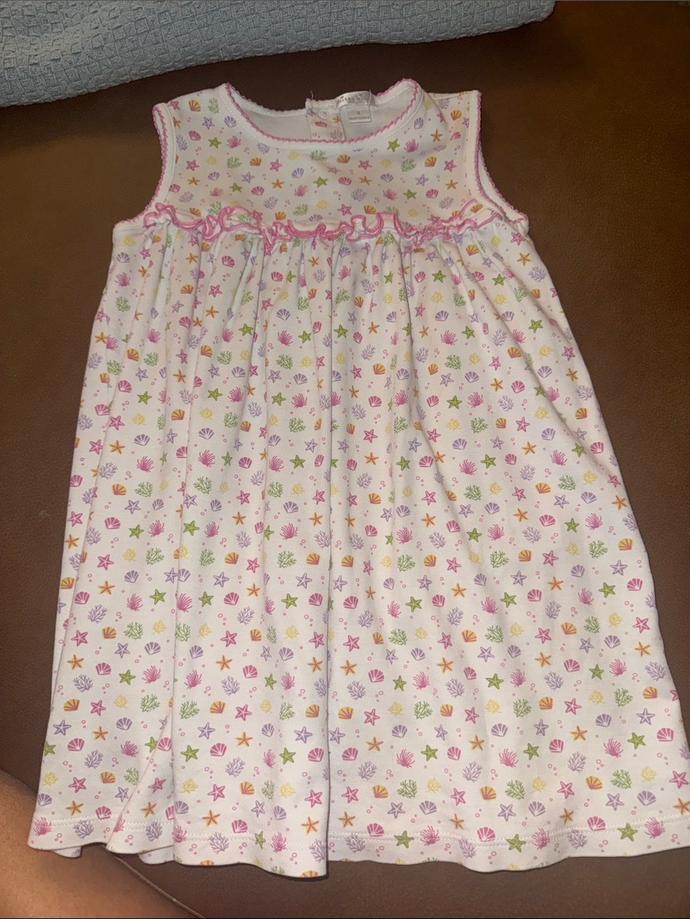 Girls' Kissy Kissy Seashell Dress Size 4